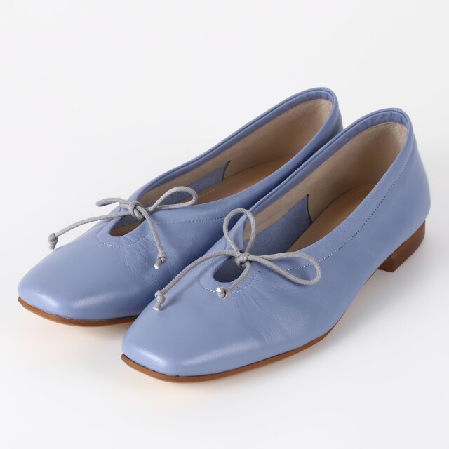 【OUTLET】BARCLAY（バークレー） ソフトレザーフラットシューズ ブルー