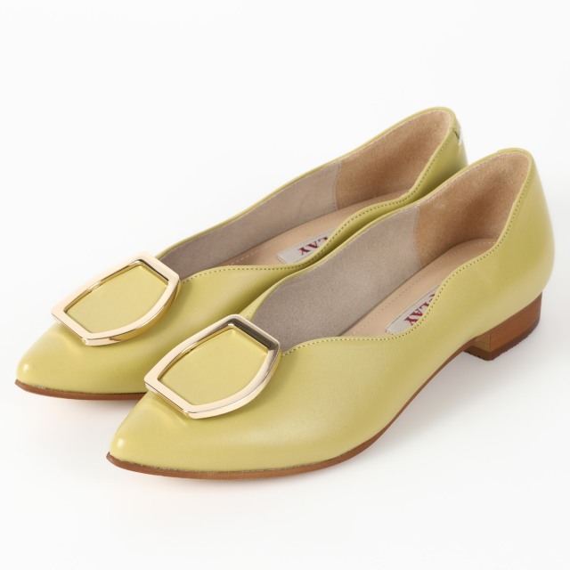 【OUTLET】BARCLAY（バークレー）フラットシューズ ピスタチオグリーン