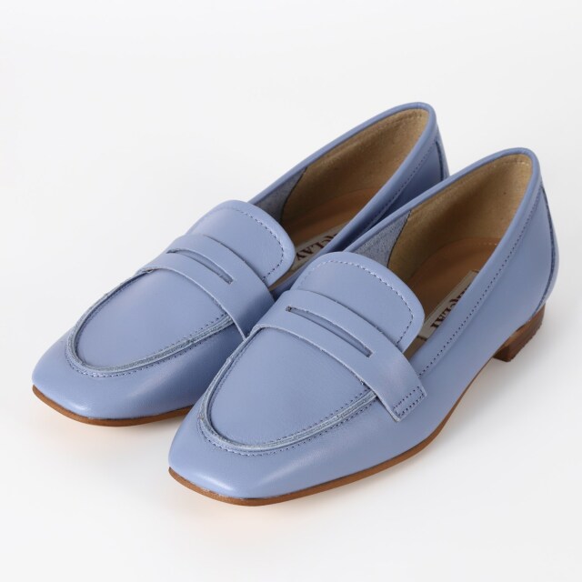 【OUTLET】BARCLAY（バークレー）ソフトレザーローファー ブルー