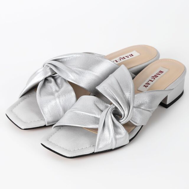 【OUTLET】BARCLAY チューブサンダル　シルバー