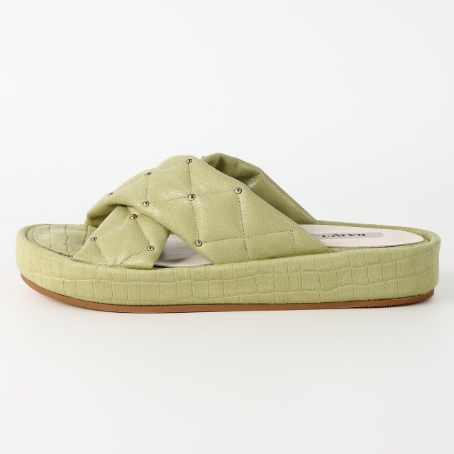 OUTLET】BARCLAY 厚底フラットサンダル イエロー｜BARCLAY（バークレー