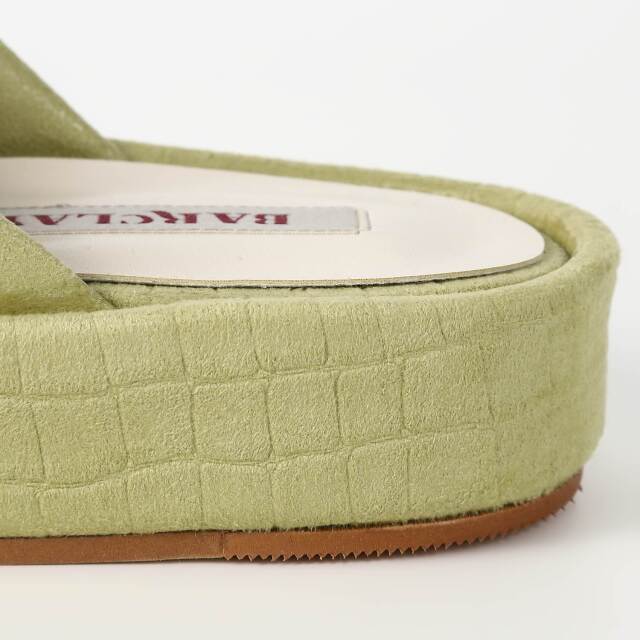 OUTLET】BARCLAY 厚底フラットサンダル イエロー｜BARCLAY（バークレー