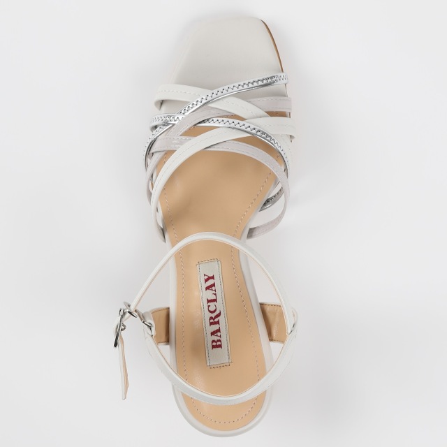 OUTLET】BARCLAY（バークレー）5cmヒールストラップサンダル