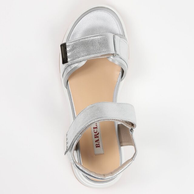 BARCLAY（バークレー）ベルトスポーツサンダル シルバー｜BARCLAY