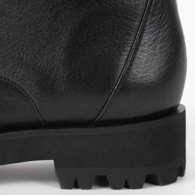 BARCLAY/タンクソールレースアップトラッドシューズ/size23.5/黒 BARCLAY/タンクソールレースアップトラッドシューズ/size23.5/黒