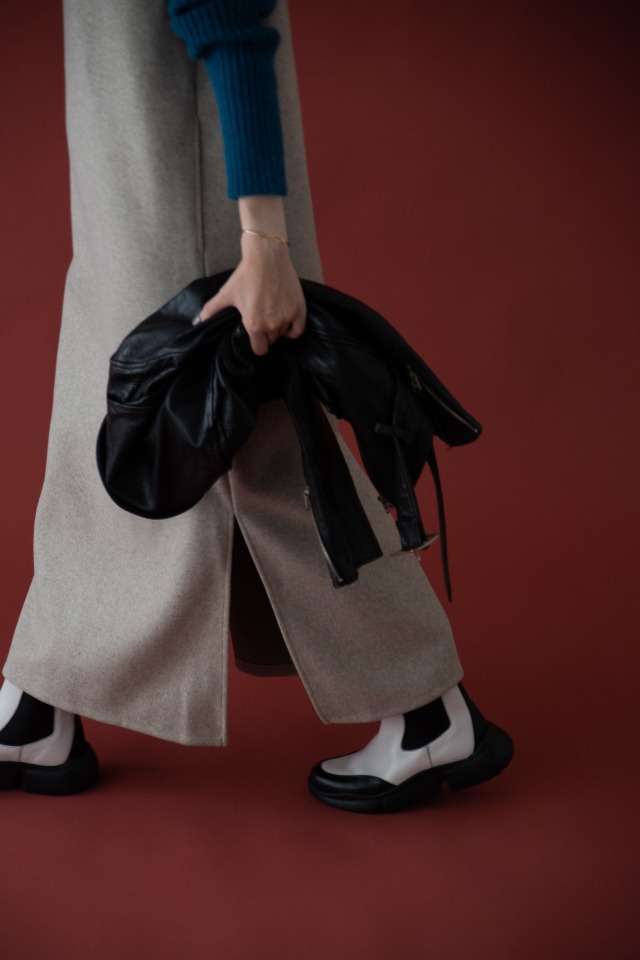 OUTLET】BARCLAY（バークレー）マニッシュショートブーツ アイボリー