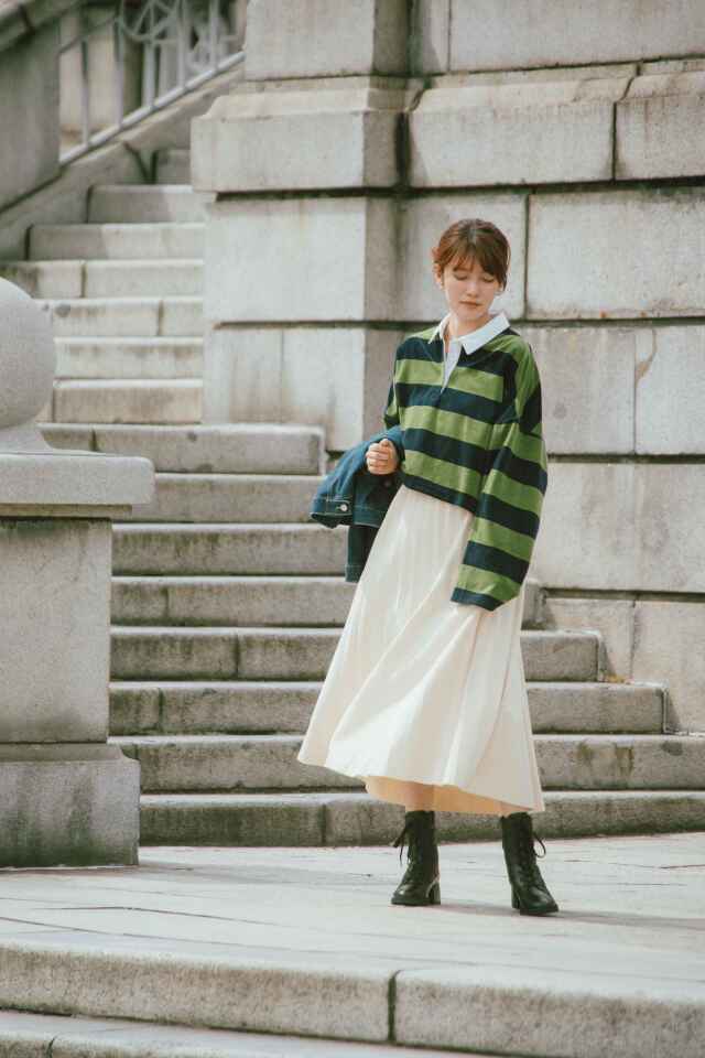 BARCLAY（バークレー）ヒールアップキルティングブーツ ブラック