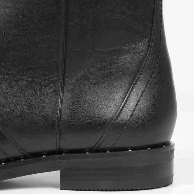 BARCLAY（バークレー）ウエスタン風ルーズブーツ ブラック