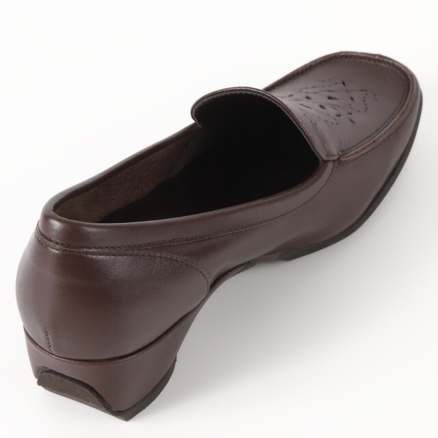 【新品】VIVA PRESTO エコファー リバーシブル ロングジレ　モカ 新品】VIVA PRESTO エコファー リバーシブル ロングジレ モカ