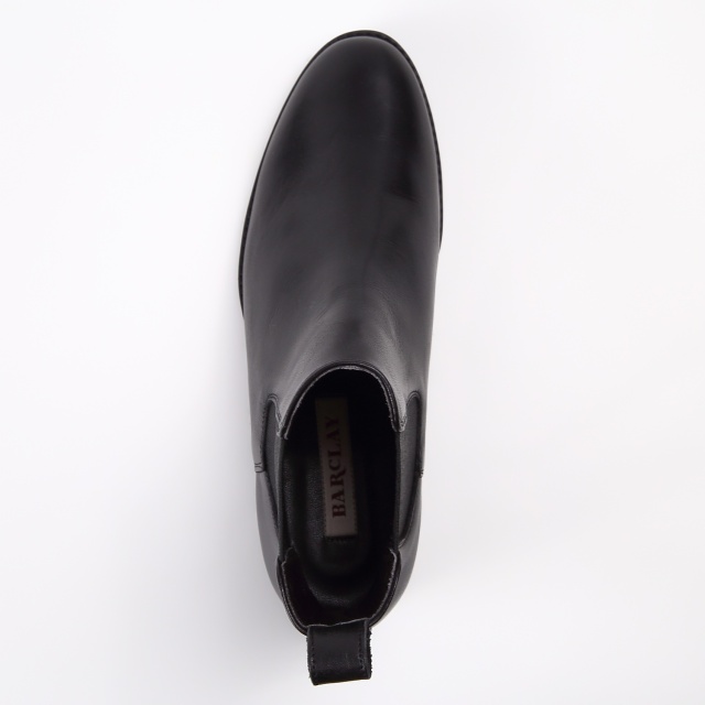 BARCLAY（バークレー）サイドゴアブーツ ブラック2｜BARCLAY