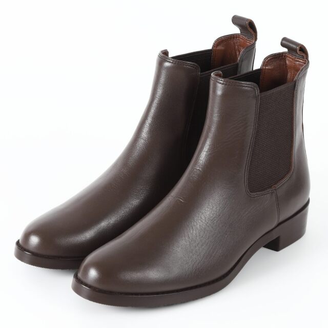 【OUTLET】BARCLAY（バークレー）サイドゴアブーツ　チョコ