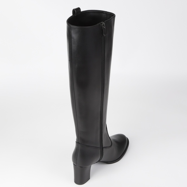 BARCLAY（バークレー）6cmヒールジョッキーブーツ ブラック｜BARCLAY