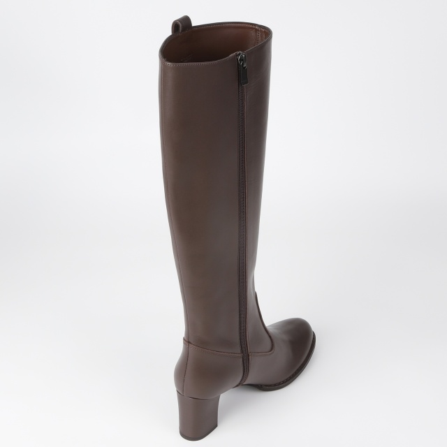 BARCLAY（バークレー）6cmヒールジョッキーブーツ チョコ｜BARCLAY