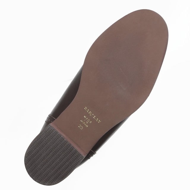 BARCLAY（バークレー）ウイングチップロングブーツ チョコ｜BARCLAY