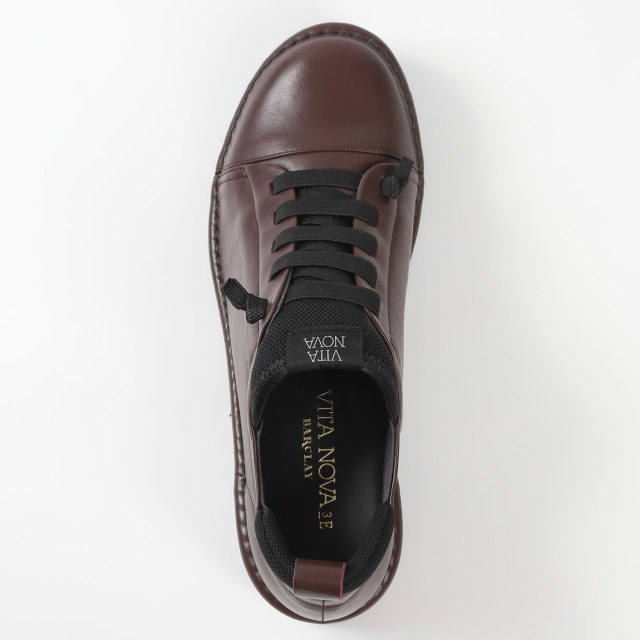 VITA NOVA（ヴィタノヴァ）スリッポンスニーカー ワインコンビ