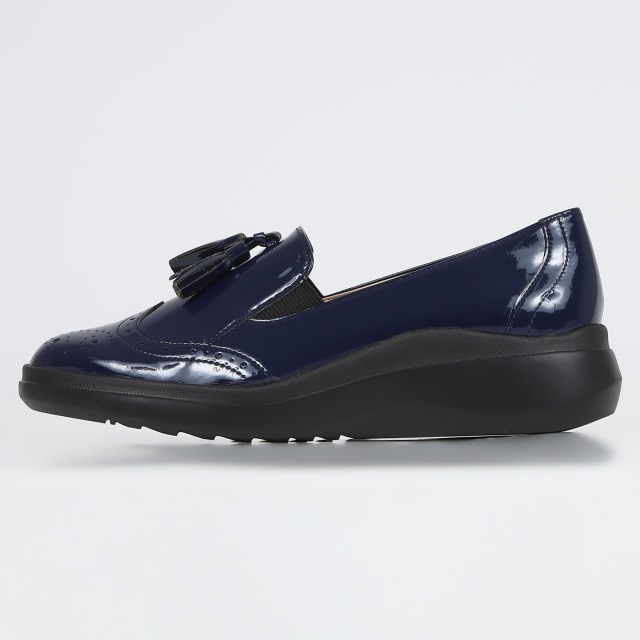 VITA NOVA（ヴィタノヴァ）晴雨兼用タッセルスリッポン ネイビー