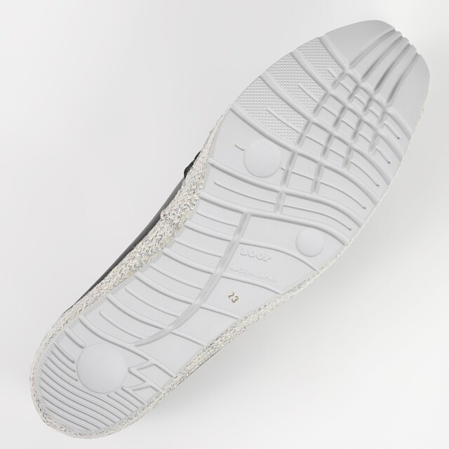 VITA NOVA（ヴィタノヴァ）ストレッチスリッポン ブラックファブリック