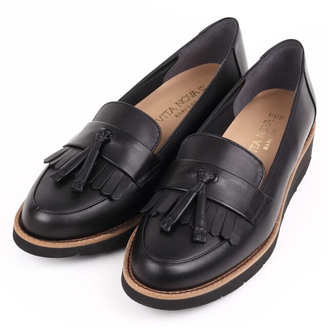 美品】 ヴァレンティノ レザーシューズ キルト 厚底 ブラウン 35 1/2