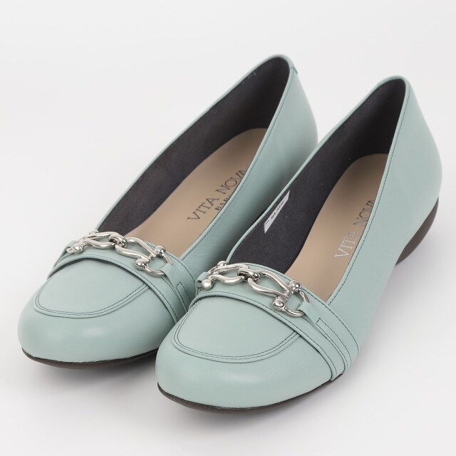 OUTLET】VITA NOVA（ヴィタノヴァ）ラウンドモカバレエシューズ ミント
