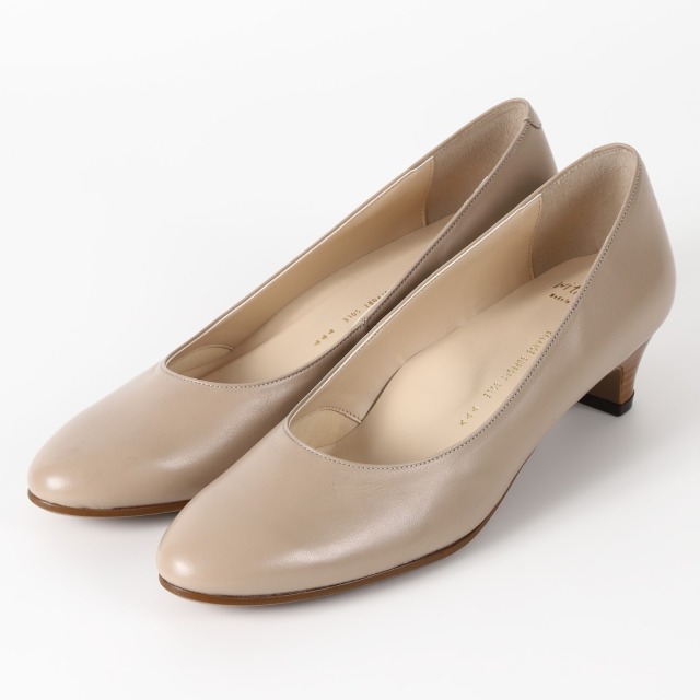 【OUTLET】With Width（ウィズウィズ）パンプス ダークベージュ