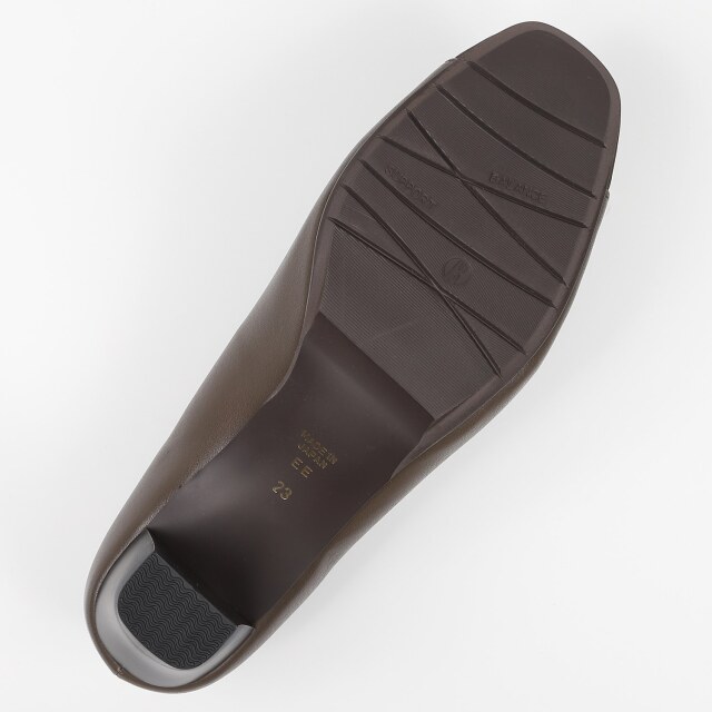 With Width（ウィズウィズ）2Eデザインパンプス チャコールグレー