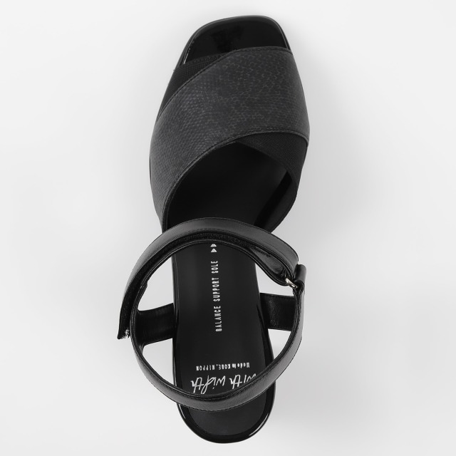 シューズ・サンダルその他 BALLOP Tibat Protect All Black 5012819391 オールブラック ALL BLACK 【本革】プラットフォームサンダル