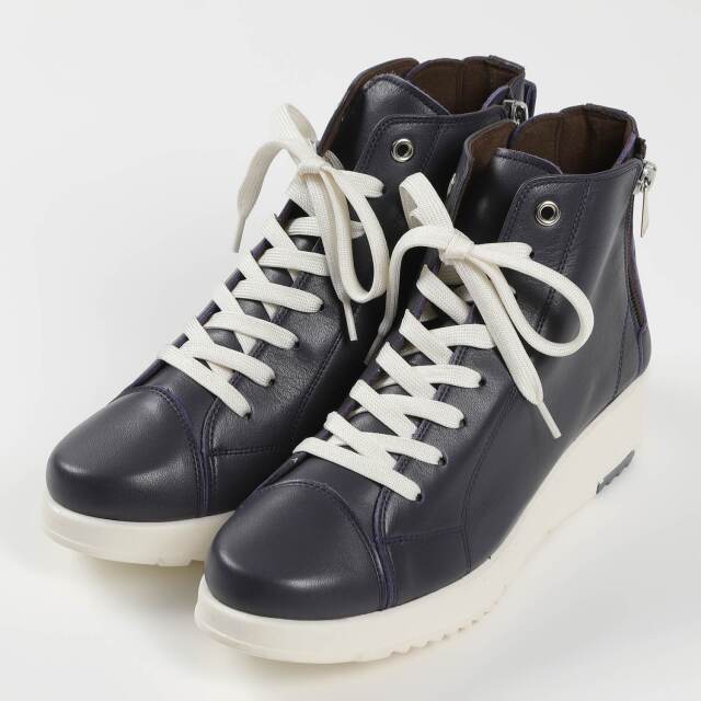 VITA NOVA（ヴィタノヴァ）ハイカットスニーカー パープル