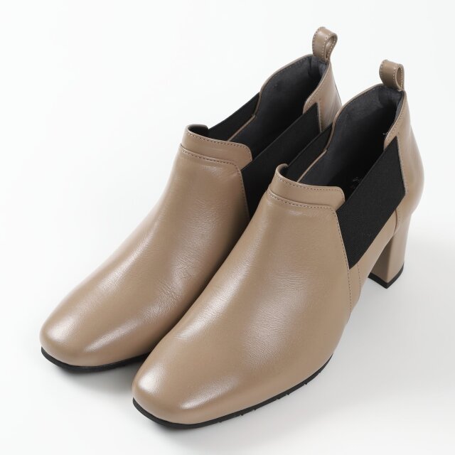 【OUTLET】With Width（ウィズウィズ）サイドゴアブーティ　オーク