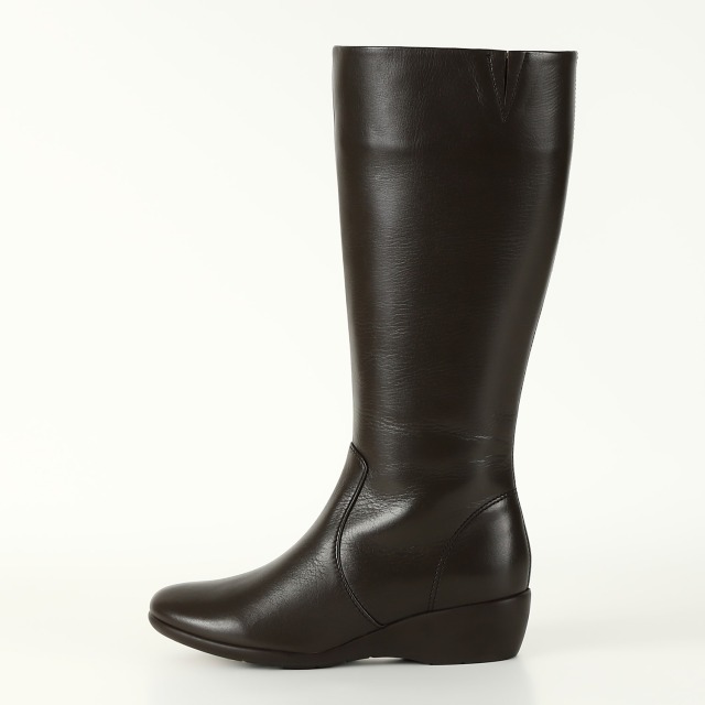VITA NOVAロングブーツ ダークブラウン｜BARCLAY（バークレー）公式