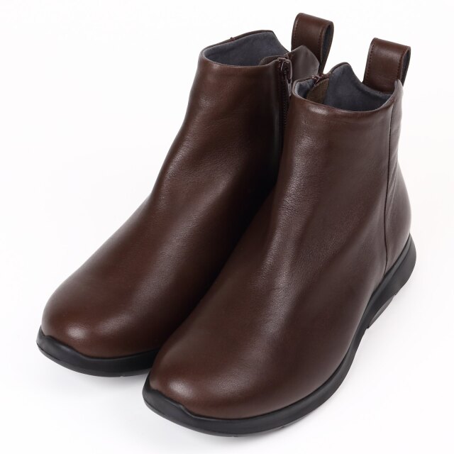 【OUTLET】VITA NOVA（ヴィタノヴァ）カジュアルショートブーツ　ダークブラウン2