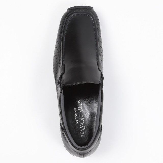 VITA NOVA（ヴィタノヴァ）5cmヒールスリッポンスニーカー ブラック