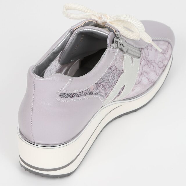 VITA NOVA（ヴィタノヴァ）レース定番スニーカー ラベンダーメタリック