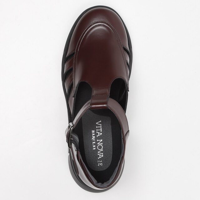 VITA NOVA（ヴィタノヴァ） グルカカジュアルシューズ レッドブラウン