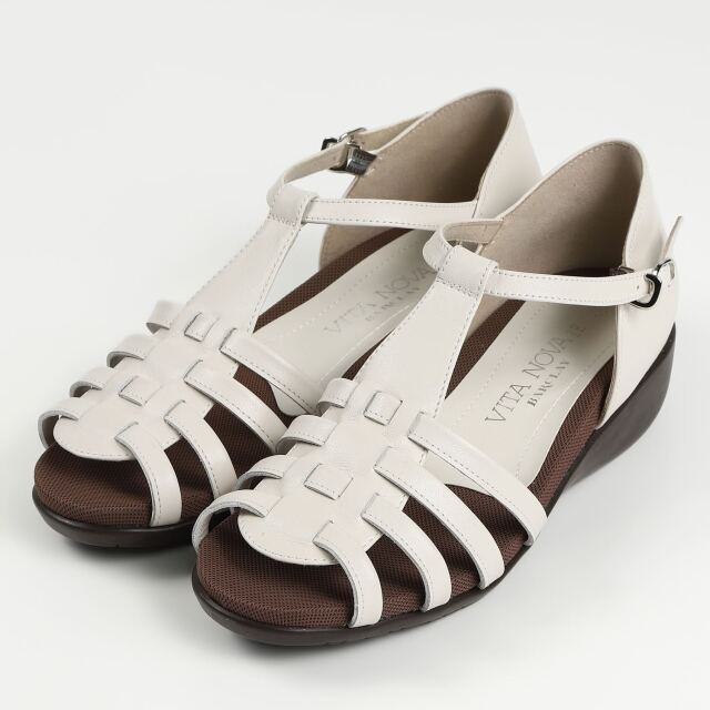 OUTLET】VITA NOVA（ヴィタノヴァ） かかと付モールドサンダル