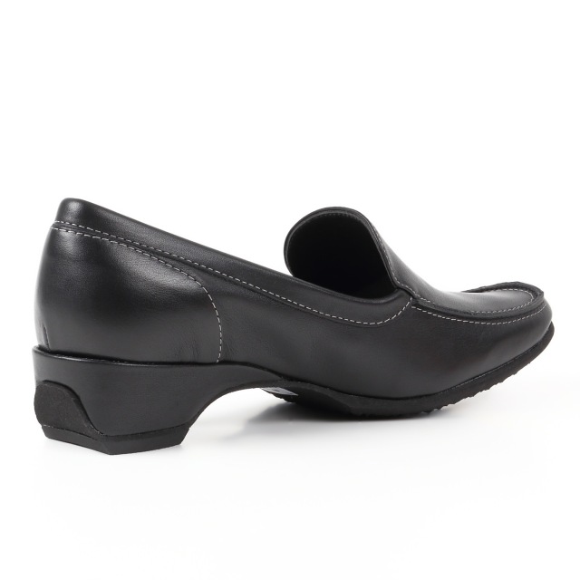 ★完売品★「GALLARDAGALANTE」 【Hoaw.】モカローファー　黒 ヒールアップローファー #4603（01046030）|women（レディース）|靴の