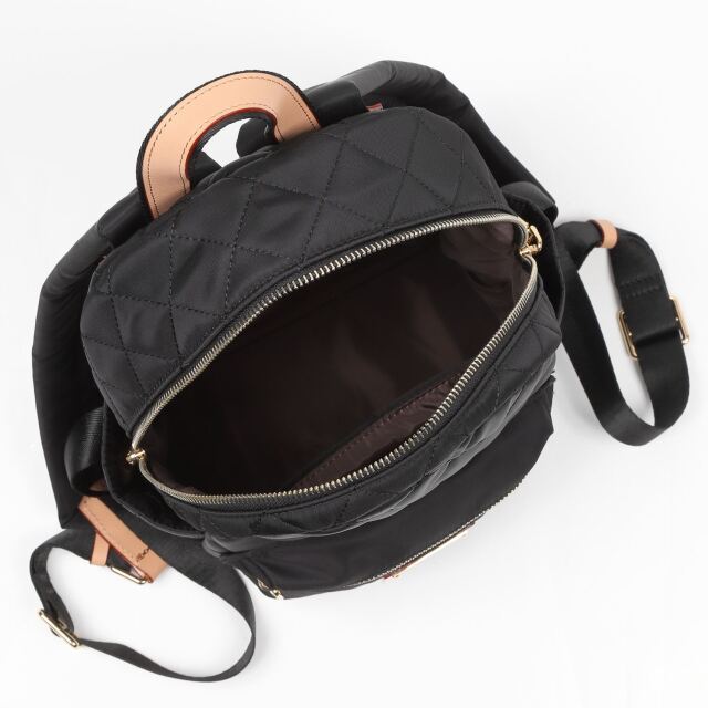 BARCLAY CLUB（バークレークラブ）キルティングミニリュック ブラック