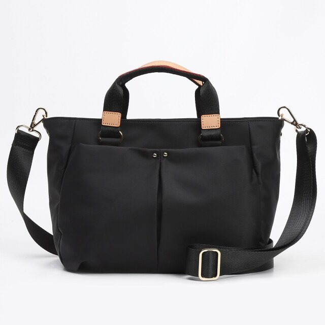 BARCLAY CLUB（バークレークラブ）ナイロンミニトートバッグ　ブラック