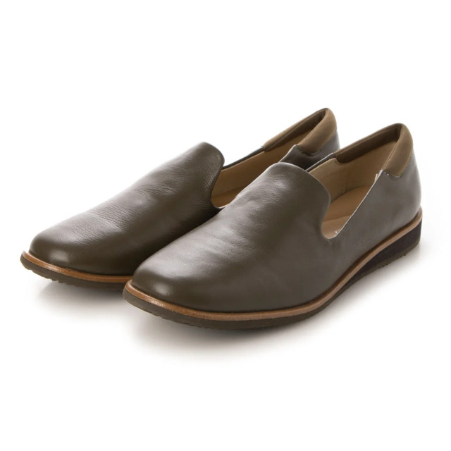 KISCO（キスコ）オペラカットスリッポン カーキ｜BARCLAY（バークレー