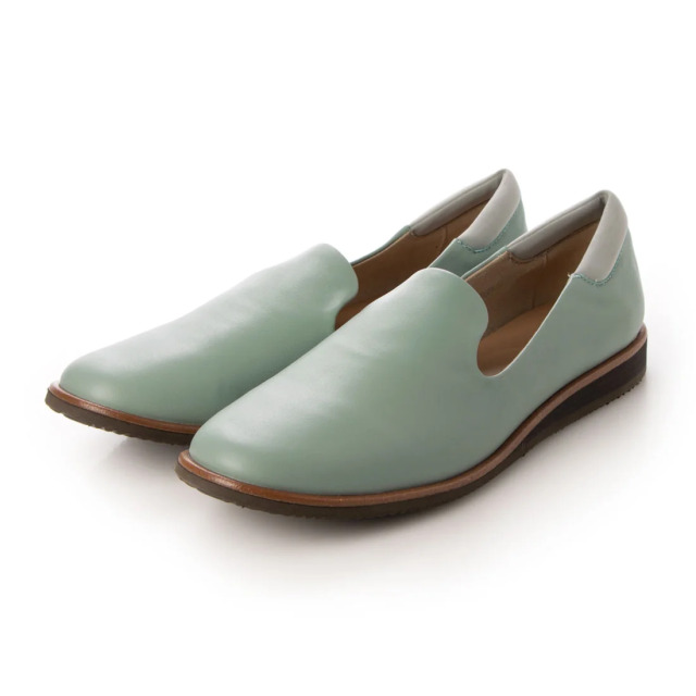 【OUTLET】KISCO（キスコ）オペラカットスリッポン　ミント