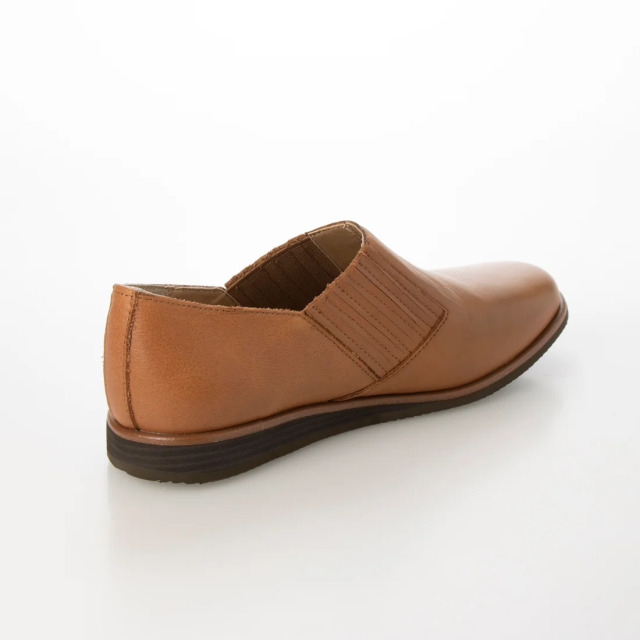 KISCO（キスコ）サイドエラスティックスリッポン ライトブラウン