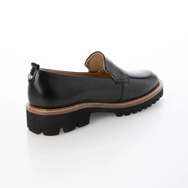 KISCO（キスコ）ボリュームソールローファー ブラック｜BARCLAY