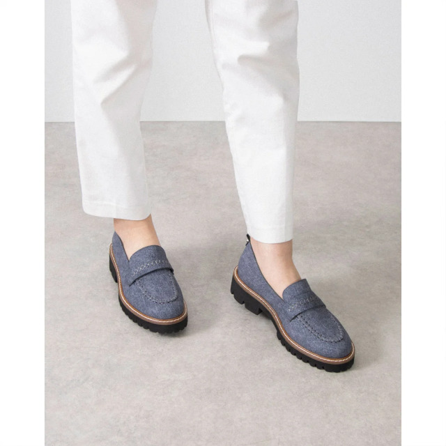 KISCO（キスコ）ステッチワークボリュームソールローファー