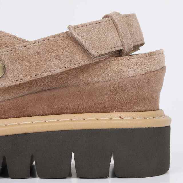 KISCO（キスコ）サボサンダル ベージュスエード｜BARCLAY（バークレー