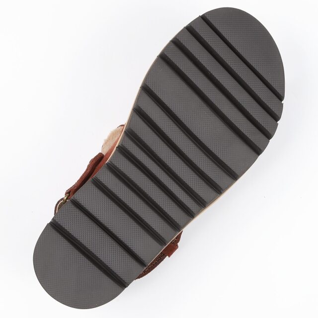 KISCO（キスコ）サボサンダル ダークオレンジスエード｜BARCLAY