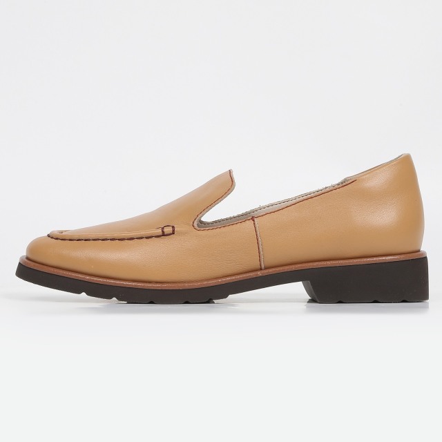 KISCO（キスコ）ステッチローファー キャメル｜BARCLAY（バークレー