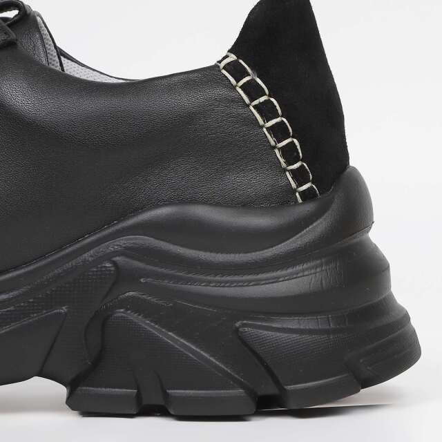 KISCO（キスコ）クロスゴムブラッチャースニーカー ブラック｜BARCLAY