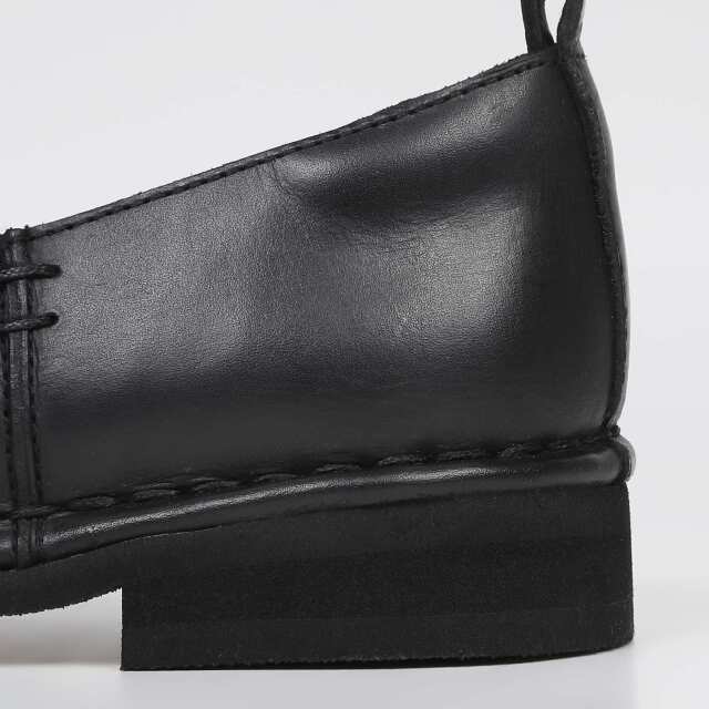 KISCO（キスコ）アウトステッチオペラカット軽量シューズ ブラック