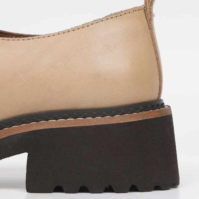 KISCO（キスコ）トラックソールモカシンローファー オーク｜BARCLAY