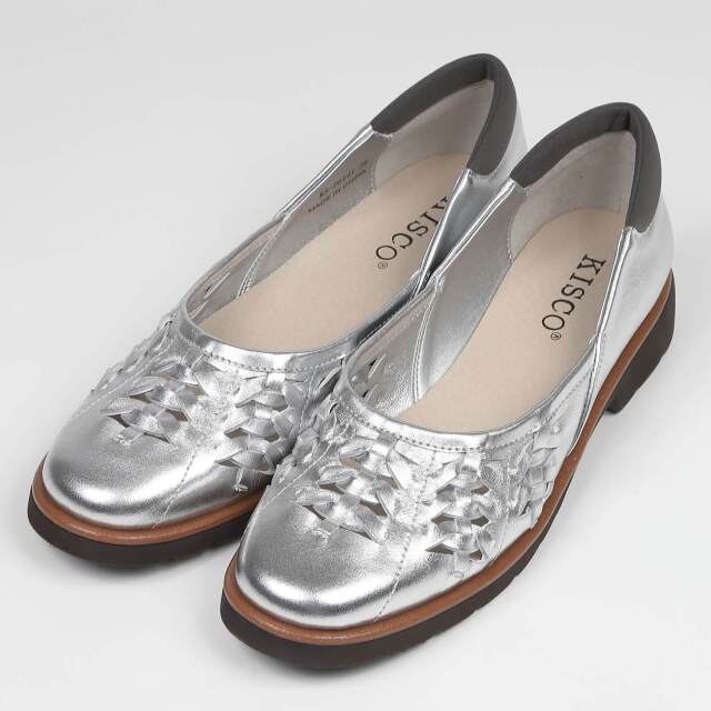KISCO（キスコ）メッシュシューズ　シルバー