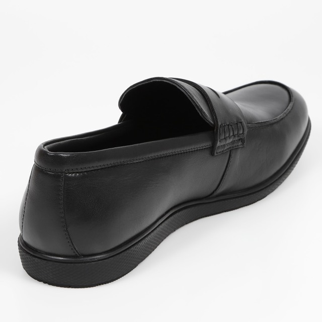 【TANINO CRISCI】希少 コブラヴァンプ 1枚革 黒 9 スリッポン KISCO MEN'S（キスコ メンズ）スリッポンシューズ ブラック｜BARCLAY